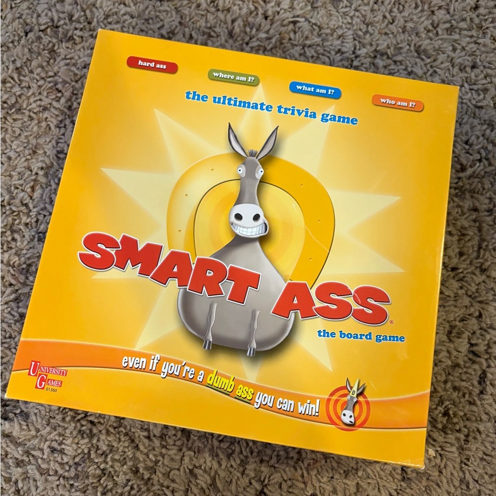 Smart Ass The Board Game NEW